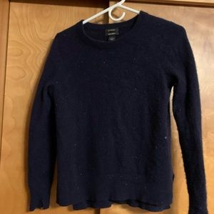 Halogen 100% black cashmere sweater.